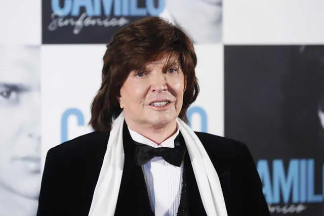 Camilo Sesto y cambio de aspecto a través del tiempo