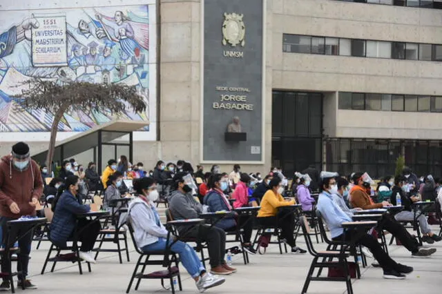 Examen de admisión culminará este 12 de setiembre. Foto: UNMSM