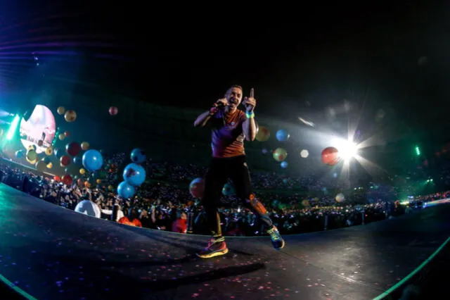 Coldplay concierto en el Estadio Nacional (Lima, Perú) Foto:  John Reyes