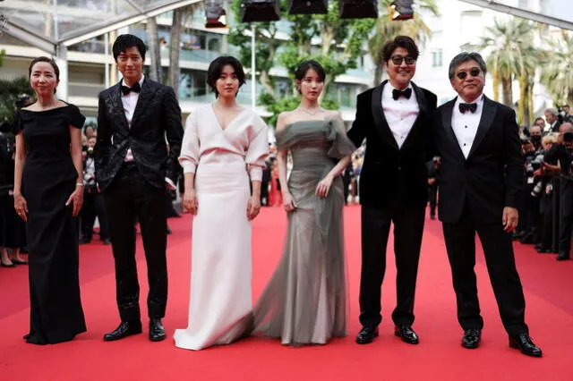 Gang Dong Won, Lee Joo Young, Lee Ji Eun, IU, Song Kang Ho Hirokazu Kore-Eda Broker Festival de Cine Cannes 2022