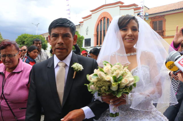 Ines Melchor se casó con teniente de la Policía en Huancayo. Conoce los detalles [FOTOS]