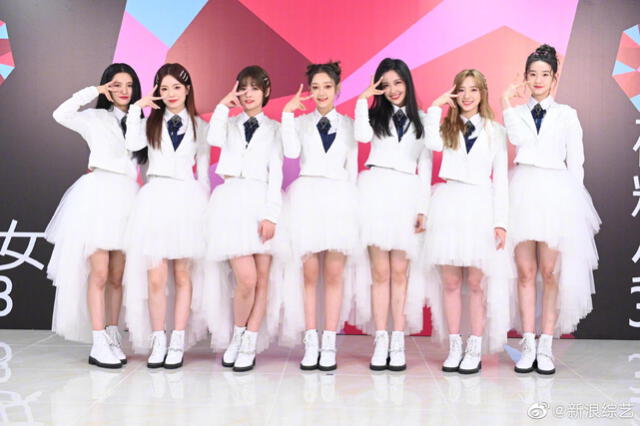 Bon Bon Girls: ganadoras de Produce Camp 2020. Foto: Weibo.