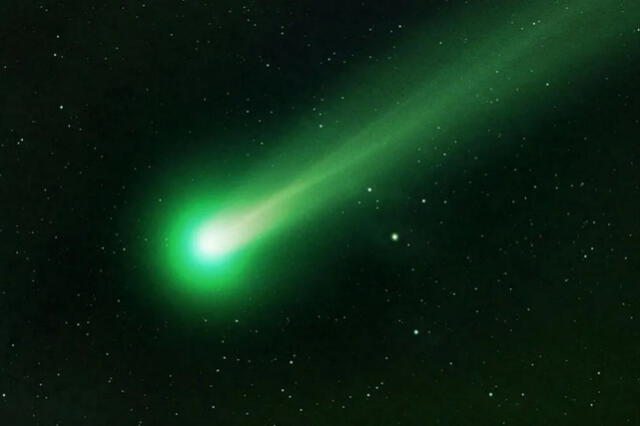 El cometa verde volverá a pasar cerca a la Tierra luego de 50 mil años. Foto: Pixabay