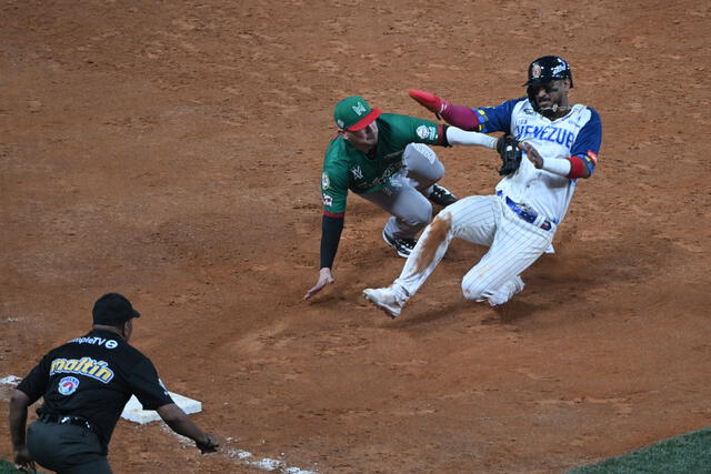 Venezuela viene de caer de forma estrepitosa ante México por la Serie del Caribe 2023. Foto: Rodrigo Parra/AFP