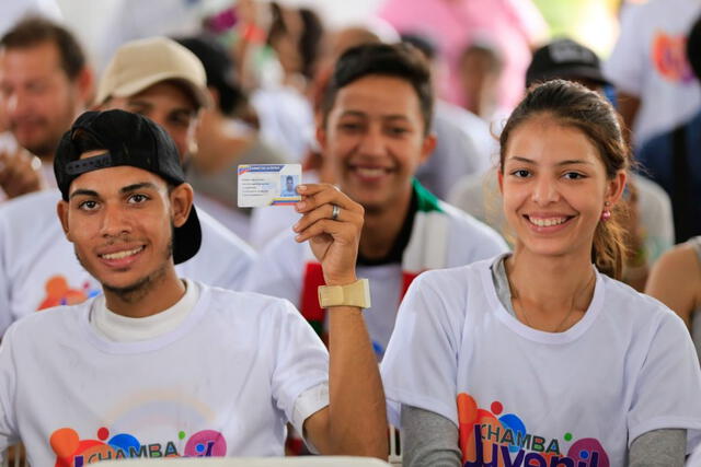 Los jóvenes pueden acceder a la Gran Misión Chamba Juvenil en el territorio venezolano. Foto: Gobierno Bolivariano de Venezuela