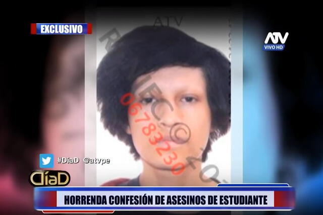 La víctima era un estudiante de inglés. Foto: captura de ATV   