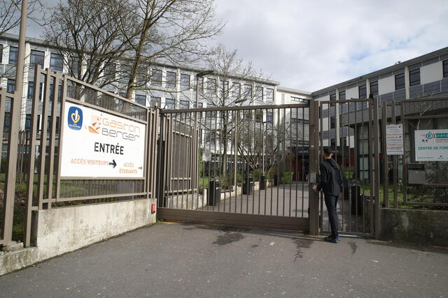  Nadir Bekaddour falleció durante un examen en el instituto Gaston-Berger de Lille en Francia. Foto: VOIX DU NORD/Alexis Christiaen   