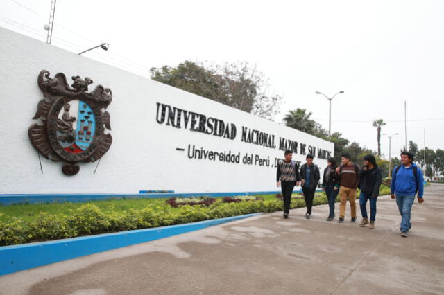  Universidad Nacional Mayor de San Marcos. Foto: Andina 