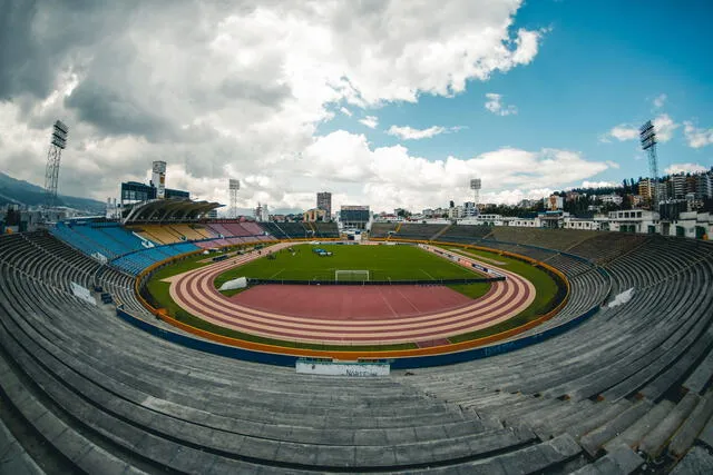  El Estadio Olímpico de Atahualpa albergará la mayoría de los juegos en el hexagonal final. Foto: Twitter/LaTri   