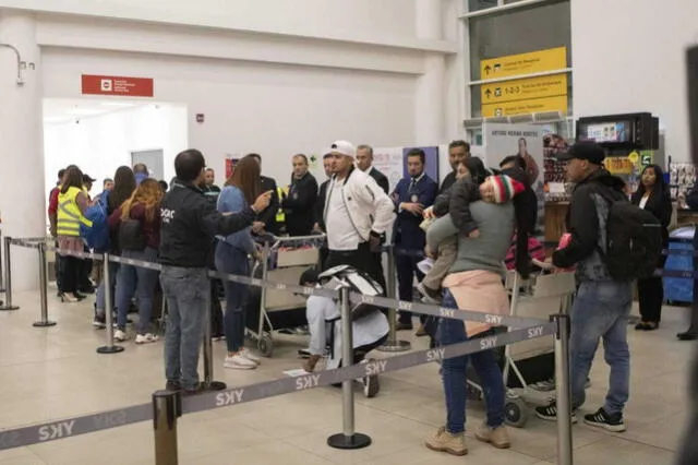 Cerca de 30.000 venezolanos desde 25 países distintos han retornado a su país, según cifras estatales. Foto: Nicolas Leblanc Troncoso/Agenciauno    