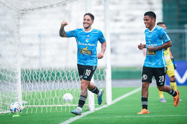 Sporting Cristal venció 6-1 a Unión Comercio en Tarapoto la última fecha. Foto: Sporting Cristal/Twitter   