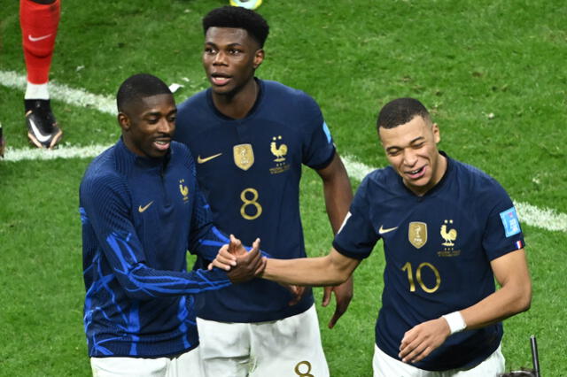 Mbappé y Dembele ganaron el Mundial de Rusia 2018. Foto: AFP   