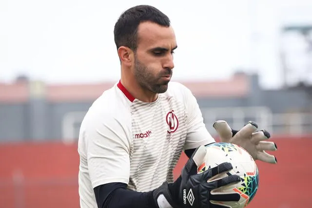 José Carvallo es el portero titular de Universitario.<strong> </strong>Foto: Universitario   