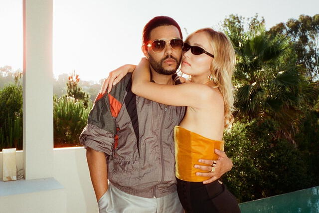 The Weeknd y Lily-Rose Depp son los actores principales de "The idol". Foto: HBO Max   