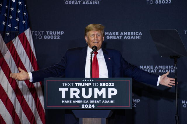  Donald Trump es aspirante a la reelección presidencial en 2024. Foto: AFP<br>    