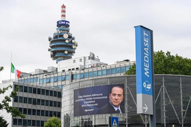  MediaforEurope se llamaba antes "Mediaset". Foto: AFP<br>    