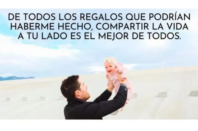  Felicitaciones por el Día del Padre para compartir por WhatsApp. Foto: Frases   