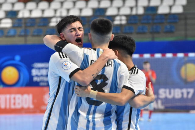 Argentina vs Brasil Futsal EN VIVO por el Sudamericano Sub-17 de Futsal
