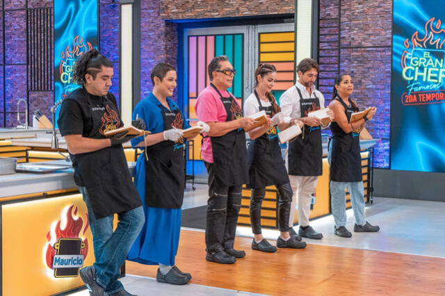  Natalia Salas y Laura Spoya encendieron las alarmas en "El gran chef: famosos" tras revelarse la profesión de sus esposos. Foto: Latina   