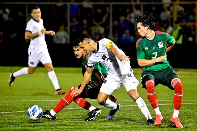  México empató 1 a 1 con El Salvador en la última fecha de la fase de grupos. Foto: Twitter San Salvador 2023   