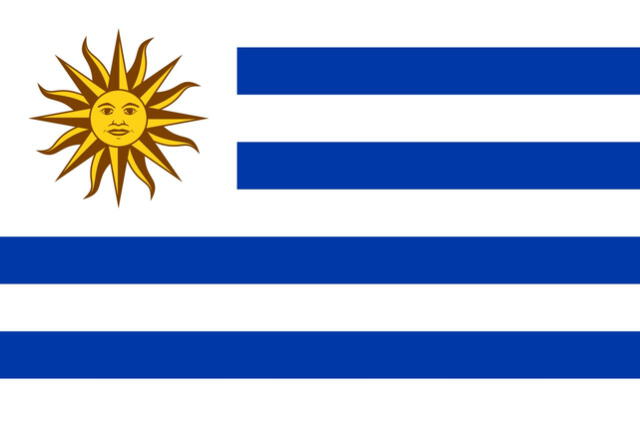 La primera bandera de Uruguay fue adoptada en la Asamblea General Constituyente el 18 de diciembre de 1828. Foto: Freepik    