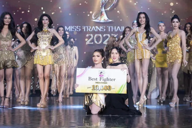  ‘Aum’ Maikhao fue premiada en Miss Trans Tailandia 2023. Foto: Miss Trans Tailandia/Facebook    