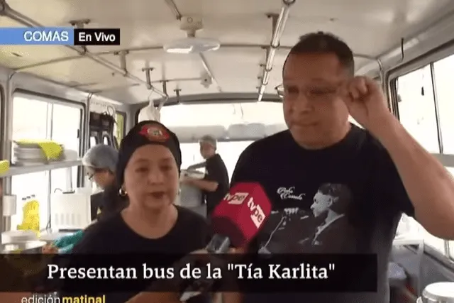 La idea de crear montar un restaurante en un bus de 11 metros fue de Humberto Crisanto. Foto: Captura TVPerú    