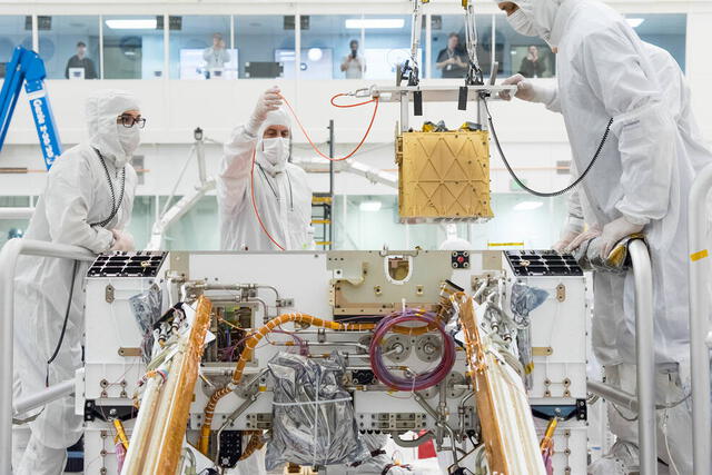 MOXIE fue introducido en el rover Perseverance, en 2019. Foto: NASA   