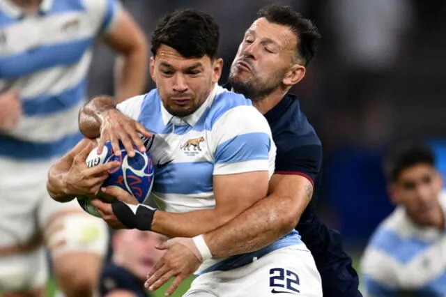 Los Pumas vienen de caer ante Inglaterra en su debut. Foto: AFP   