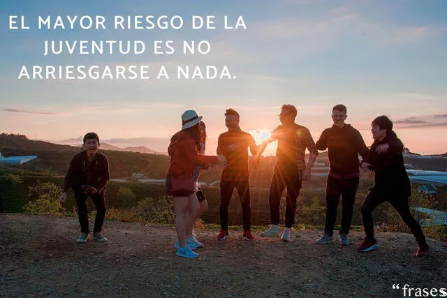 Celebra el Día de la Juventud. Foto: Frases.org   