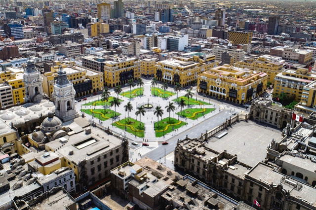  La Municipalidad de Lima declaró el centro como zona intangible. Foto: Andina   