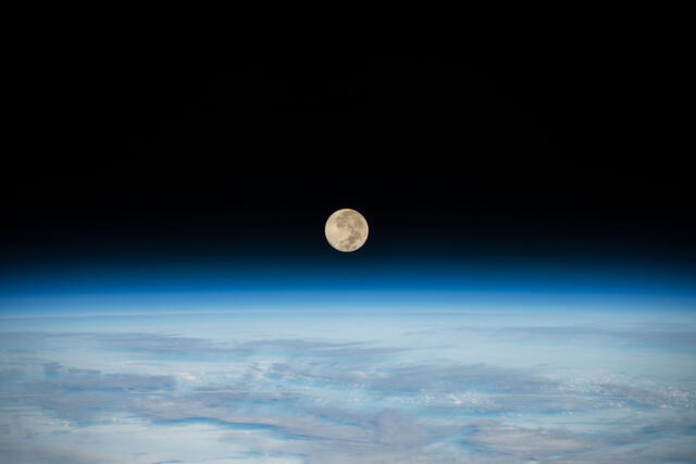  El 29 de septiembre, la Luna alcanzó su punto más cercano a la Tierra. Foto: NASA 