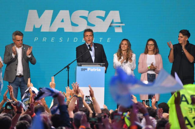 Massa promete convocó a un Gobierno de unidad si conquista la Presidencia de Argentina. Foto: EFE    