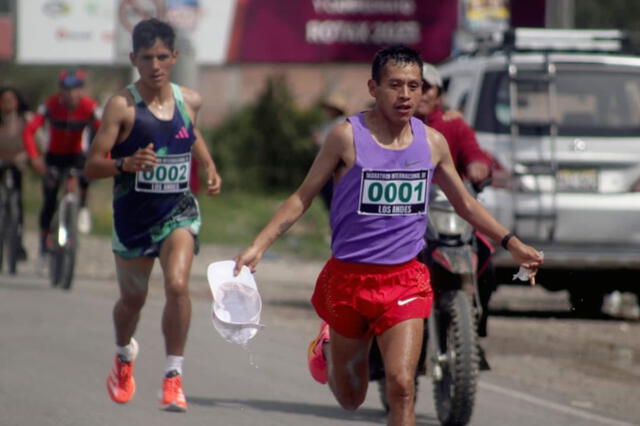  El maratonista destacó en la competencia. Foto: Facebook Huancayork Times   
