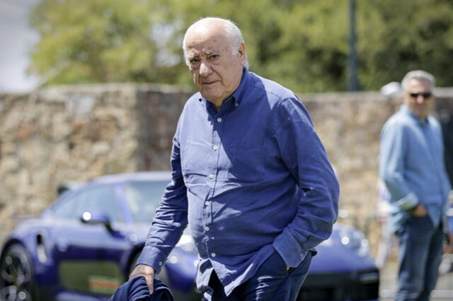  Amancio Ortega, hombre más rico de España. Foto: EFE   
