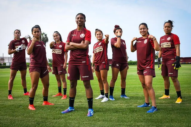 Plantel de Universitario femenino. Foto: Universitario Femenino. 