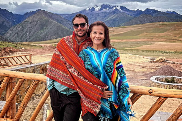  Mónica Sánchez presentó a su novio Daniel Sacroisky el 31 de diciembre del 2023. Foto: Instagram/Mónica Sánchez    
