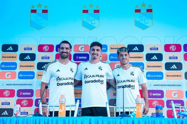 Tres de los cuatro fichajes que hizo el club rimense este 2024 son extranjeros. Foto: Sporting Cristal   