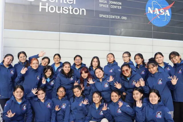  Se trata de la tercera edición del programa Ella es Astronauta en el Perú. Foto: Andina   