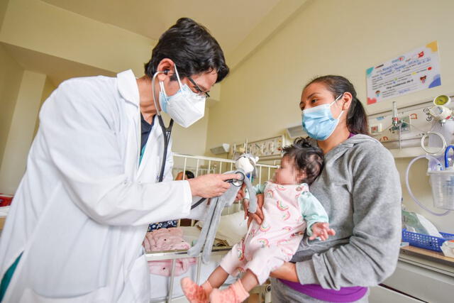 En el Perú hay 67.000 médicos hábiles y activos. Foto: Instituto Nacional de Salud del Niño de San Borja   
