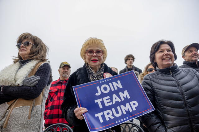 Una gran cantidad de estadounidenses se han visto reflejados en las posturas conservadoras de Trump. Foto: AFP   