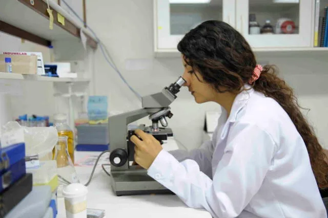  A nivel mundial, 1 de cada 3 investigadores en la ciencia son mujeres. Foto: Andina   