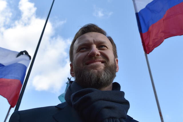 Navalny se refirió a la guerra de Ucrania como “más estúpida y más insensata del siglo XXI”. Foto: AFP   
