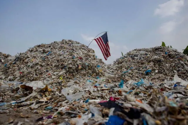 Contaminación de plásticos en Estados Unidos | reciclaje en USA