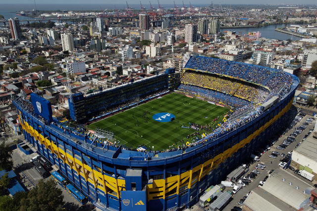 Estadio La Bombonera, casa del club Boca Juniors. Foto: AFP   