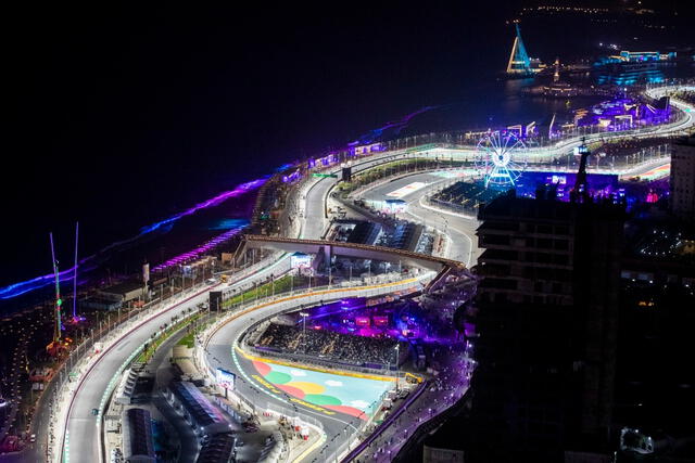  El Circuito Corniche de Yeda fue inaugura en el año 2020 en Arabia Saudita. Foto: LAT Images.   