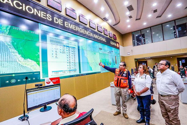 COEN es la entidad encargada de monitorear, validar y proporcionar información oficial sobre peligros, emergencias y desastres. Foto: El Peruano.   