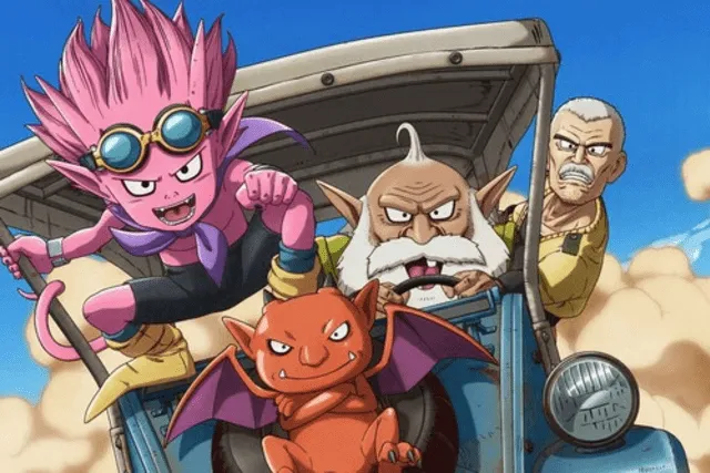 El anime 'Sand Land' muestra un mundo postapocalíptico y diferente a 'Dragon Ball'. Foto: Star +   