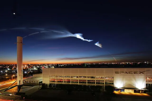  SpaceX fue fundada en 2002 por Elon Musk. Foto: SpaceX 