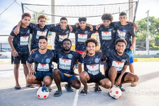  Equipo de fútbol sala de Islas Marshall. Foto: MISF   